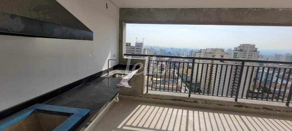 VARANDA de Apartamento à venda, Padrão com 129 m², 3 quartos e 2 vagas em Mooca - São Paulo
