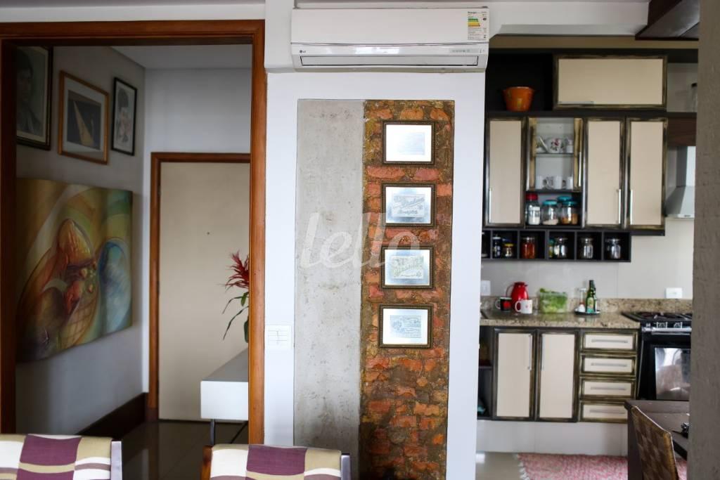 SALA/COZINHA de Apartamento à venda, Padrão com 120 m², 3 quartos e 1 vaga em Campos Elíseos - São Paulo