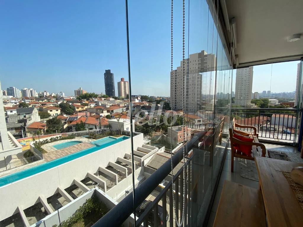 VARANDA VISTA de Apartamento à venda, Padrão com 79 m², 3 quartos e 1 vaga em Parque da Vila Prudente - São Paulo