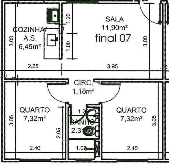 WHATSAPP IMAGE 2022-09-22 AT 11 de Apartamento à venda, Padrão com 45 m², 2 quartos e 1 vaga em Vila Alzira - Guarulhos