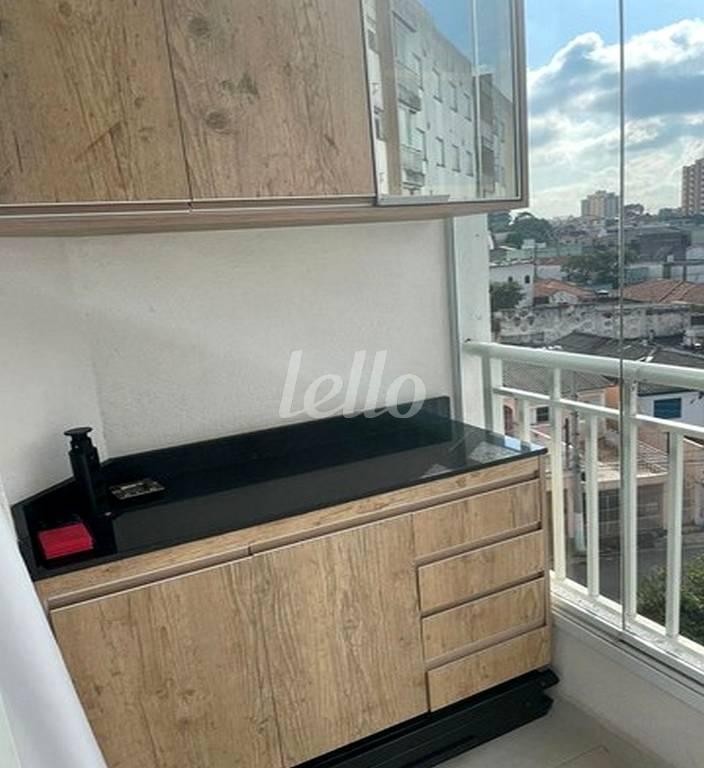 VARANDA de Apartamento à venda, Padrão com 50 m², 2 quartos e 1 vaga em Quinta da Paineira - São Paulo