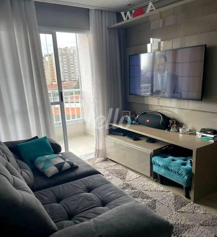 SALA DE ESTAR de Apartamento à venda, Padrão com 50 m², 2 quartos e 1 vaga em Quinta da Paineira - São Paulo