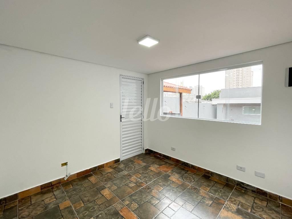 QUARTO DE SERVIÇO de Casa à venda, térrea com 190 m², 3 quartos e 3 vagas em Alto da Moóca - São Paulo