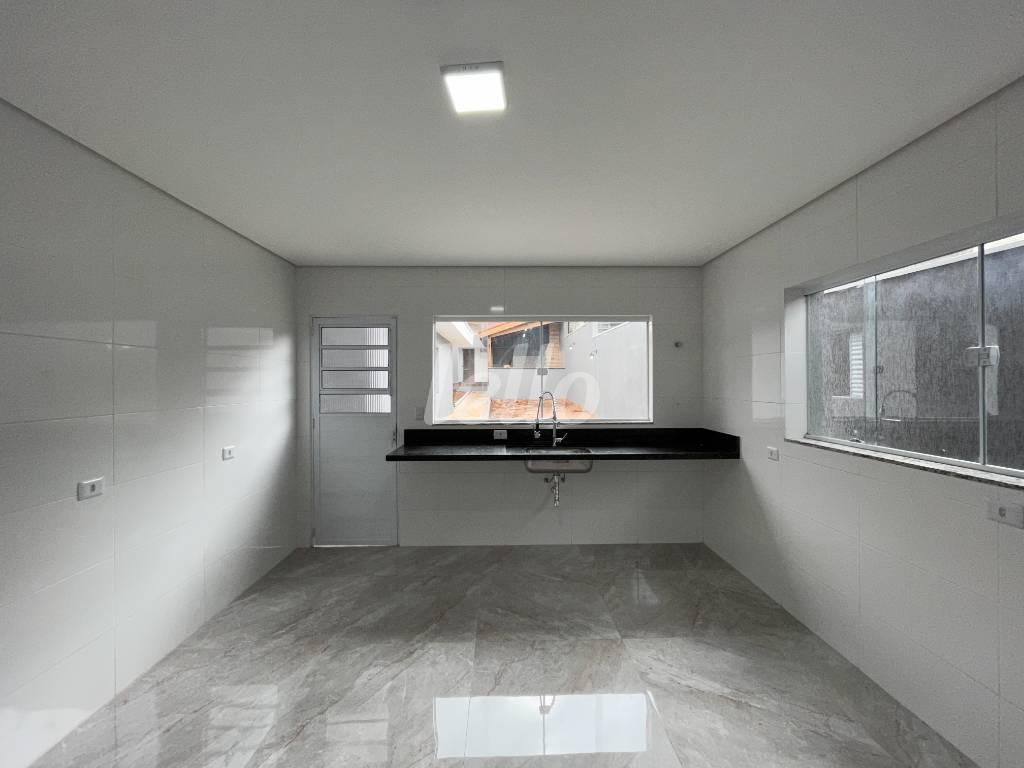 COZINHA de Casa à venda, térrea com 190 m², 3 quartos e 3 vagas em Alto da Moóca - São Paulo