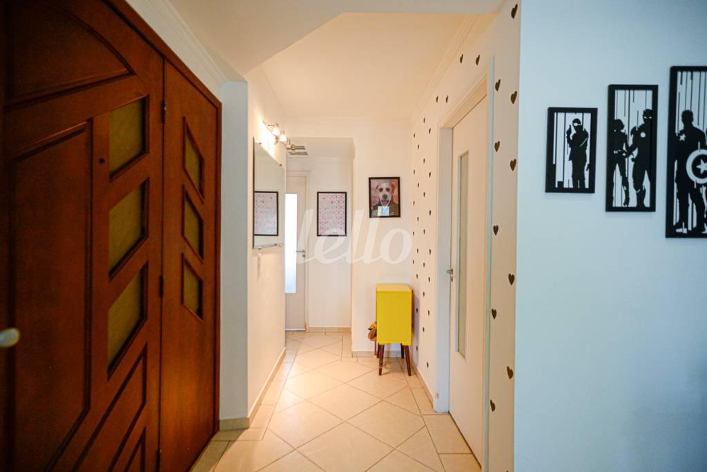 HALL DE ENTRADA de Apartamento à venda, Padrão com 124 m², 4 quartos e 2 vagas em Chácara Inglesa - São Paulo