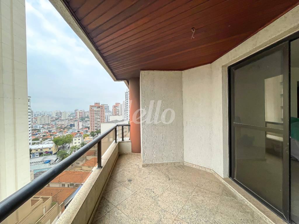 VARANDA de Apartamento à venda, Padrão com 190 m², 3 quartos e 3 vagas em Mooca - São Paulo