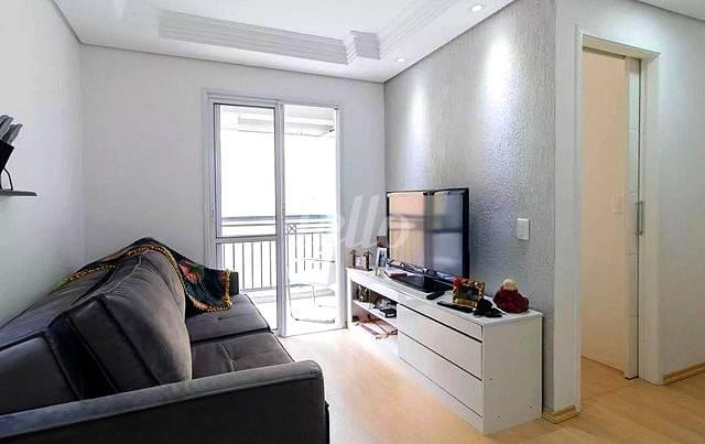 SALA DE ESTAR de Apartamento à venda, Padrão com 50 m², 2 quartos e 1 vaga em Vila Bela - São Paulo