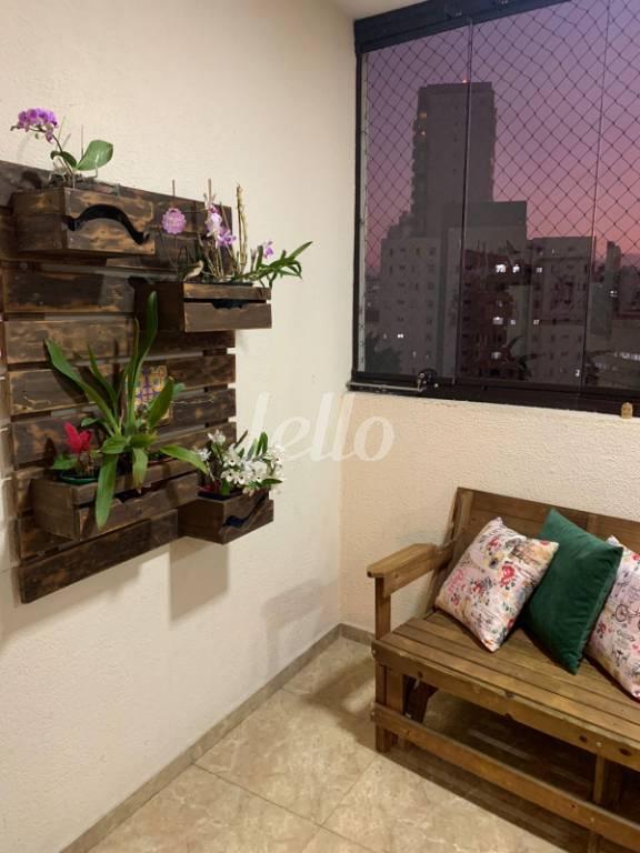 VARANDA GOURMET de Apartamento à venda, Padrão com 82 m², 2 quartos e 1 vaga em Cambuci - São Paulo