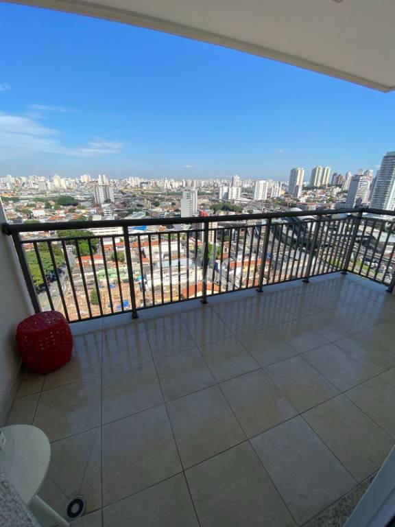 VARANDA de Apartamento à venda, Padrão com 81 m², 3 quartos e 1 vaga em Parque da Vila Prudente - São Paulo