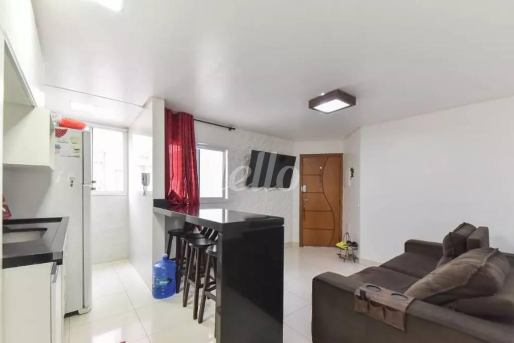 COZINHA/SALA de Apartamento à venda, Padrão com 94 m², 2 quartos e 1 vaga em Vila Delmira - São Bernardo do Campo