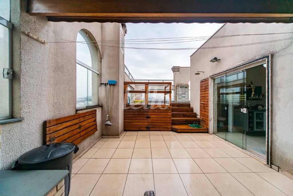 ÁREA EXTERNA de Apartamento à venda, cobertura - Padrão com 168 m², 3 quartos e 3 vagas em Osvaldo Cruz - São Caetano do Sul
