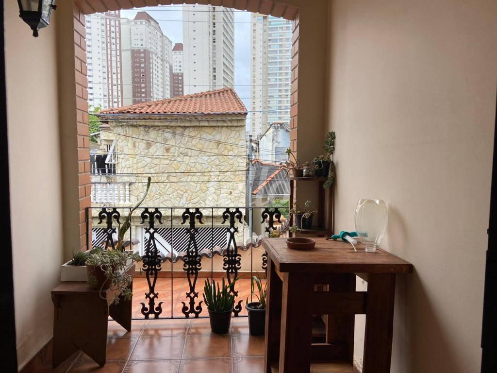 VARANDA DA SUITE de Casa à venda, assobradada com 165 m², 4 quartos e 1 vaga em Tatuapé - São Paulo