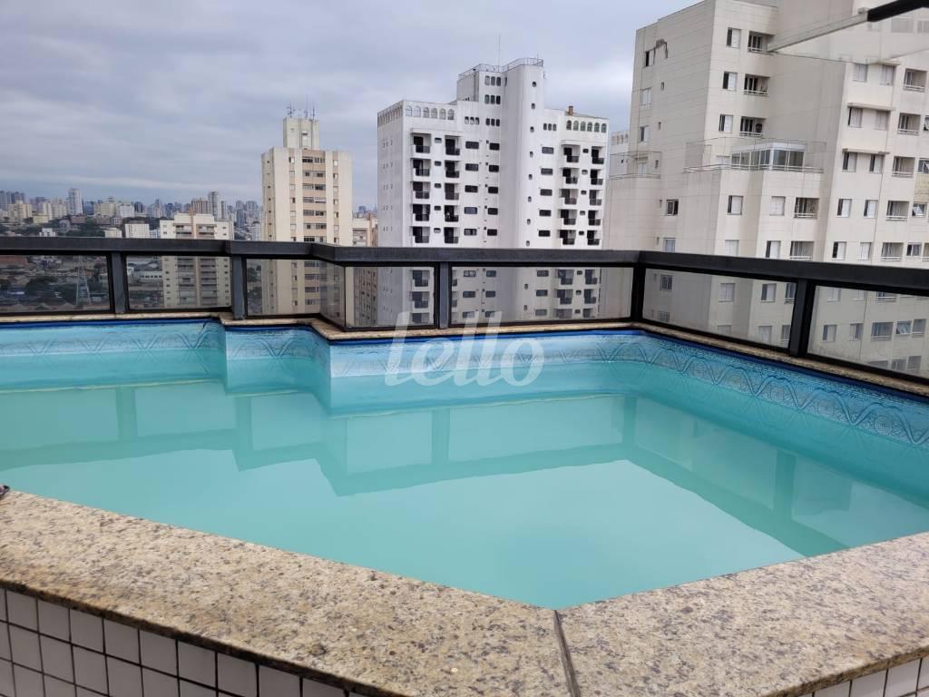 PISCINA de Apartamento à venda, cobertura - Padrão com 194 m², 4 quartos e 6 vagas em Mooca - São Paulo