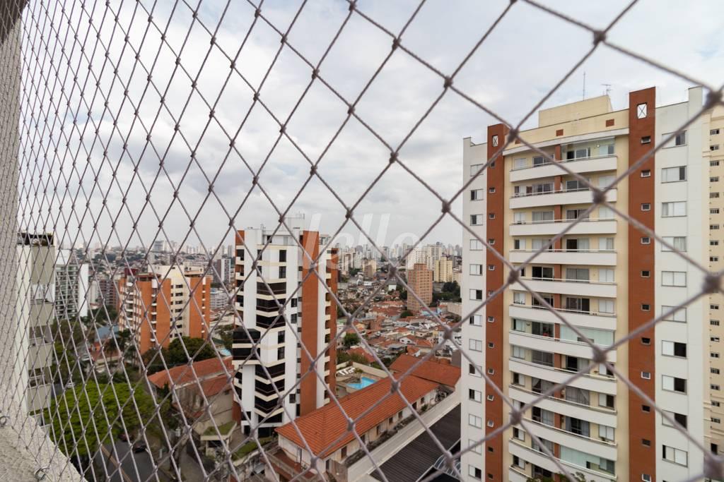 VISTA DA SALA de Apartamento à venda, Padrão com 135 m², 3 quartos e 2 vagas em Vila Monumento - São Paulo