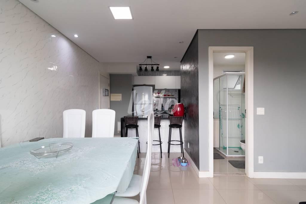 SALA DE JANTAR de Apartamento à venda, Padrão com 58 m², 2 quartos e 1 vaga em Vila Medeiros - São Paulo