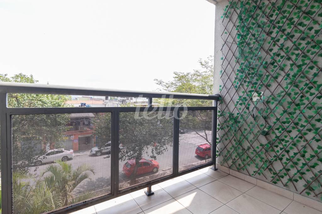 VARANDA de Apartamento à venda, Padrão com 58 m², 2 quartos e 1 vaga em Vila Medeiros - São Paulo