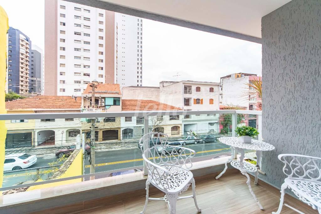 VARANDA DA SUITE 3 de Casa à venda, sobrado com 226 m², 3 quartos e 4 vagas em Barcelona - São Caetano do Sul