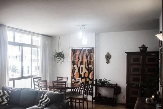 SALA de Apartamento à venda, Padrão com 110 m², 3 quartos e 1 vaga em Consolação - São Paulo