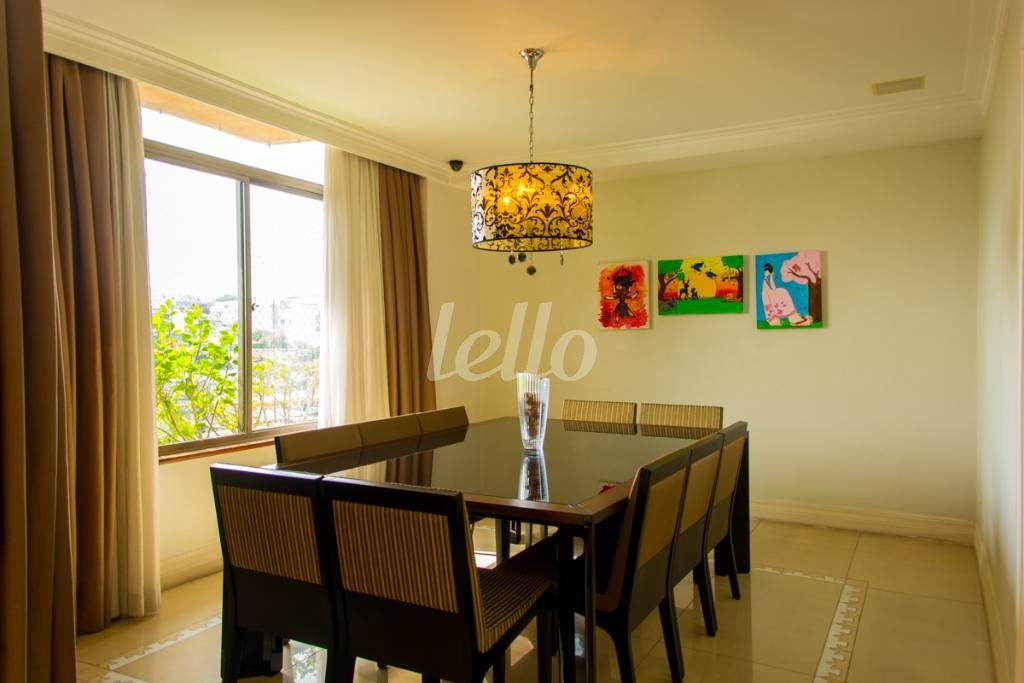 SALA DE JANTAR de Apartamento à venda, Padrão com 248 m², 3 quartos e 3 vagas em Vila Gilda - Santo André