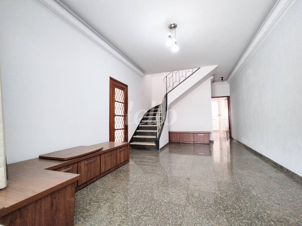 LIVING de Casa à venda, sobrado com 160 m², 3 quartos e 3 vagas em Mooca - São Paulo
