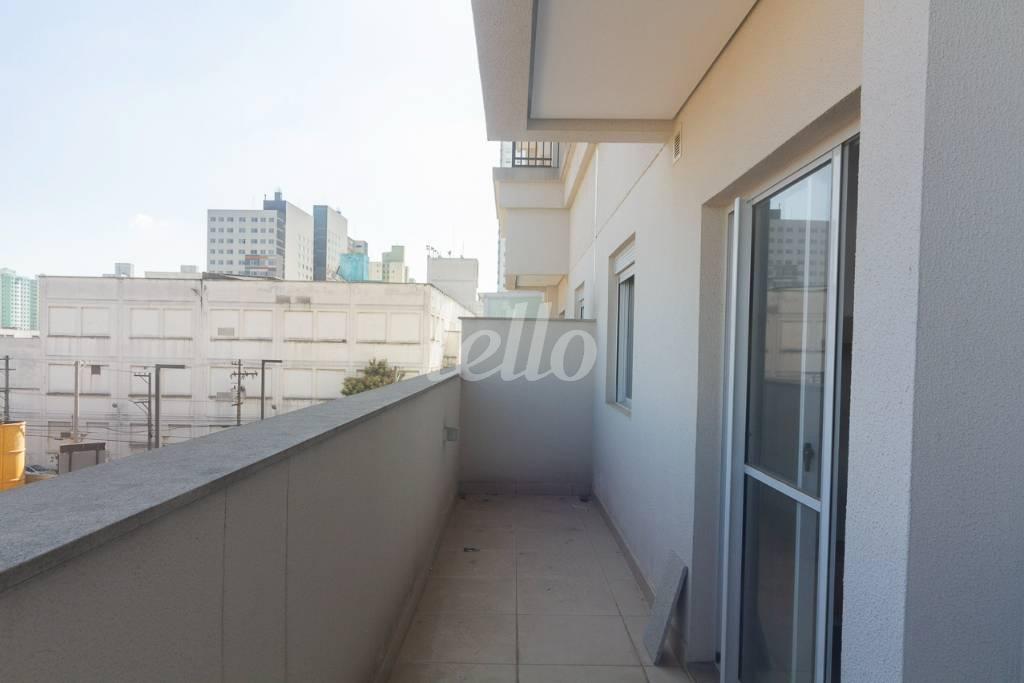 SACADA de Apartamento à venda, Padrão com 46 m², 1 quarto e 1 vaga em Brás - São Paulo