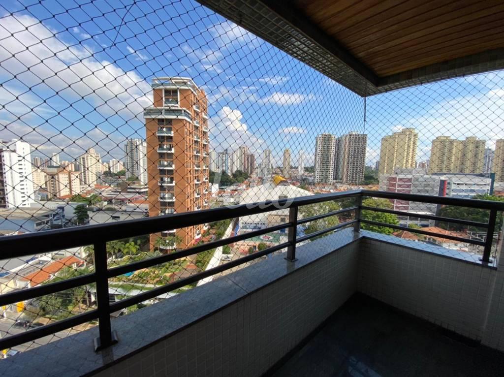 VISTA SALA de Apartamento à venda, Padrão com 114 m², 3 quartos e 3 vagas em Tatuapé - São Paulo