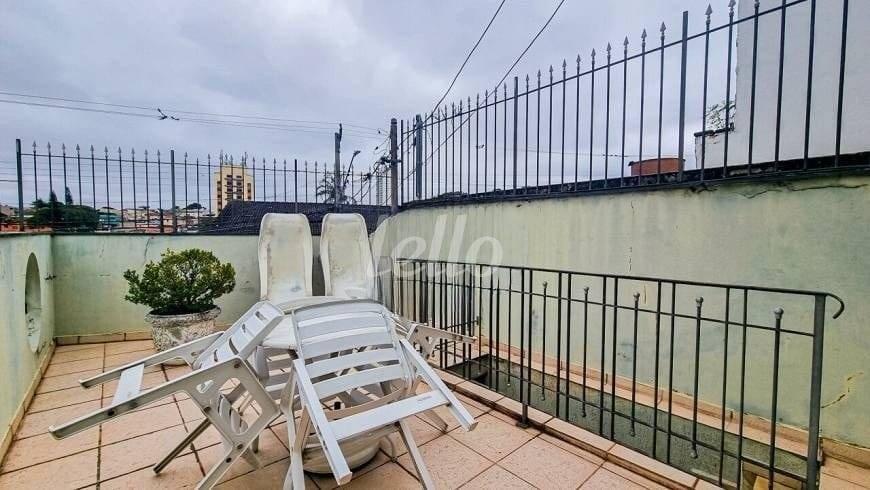 TERRAÇO de Casa à venda, assobradada com 220 m², 3 quartos e 1 vaga em Água Rasa - São Paulo
