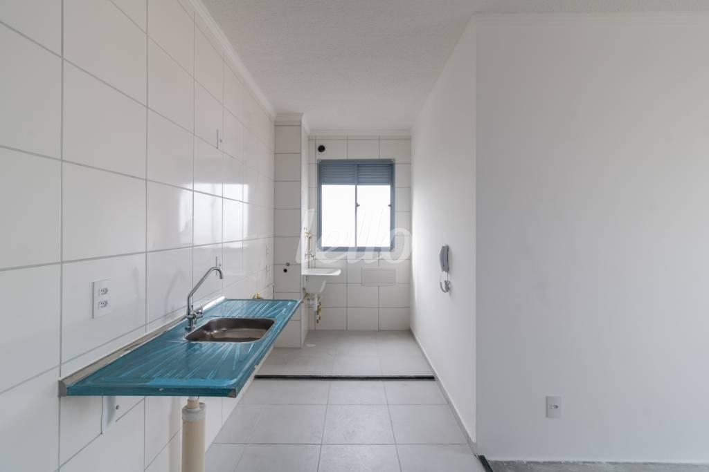 COZINHA de Apartamento para alugar, Padrão com 44 m², 2 quartos e 1 vaga em Mooca - São Paulo