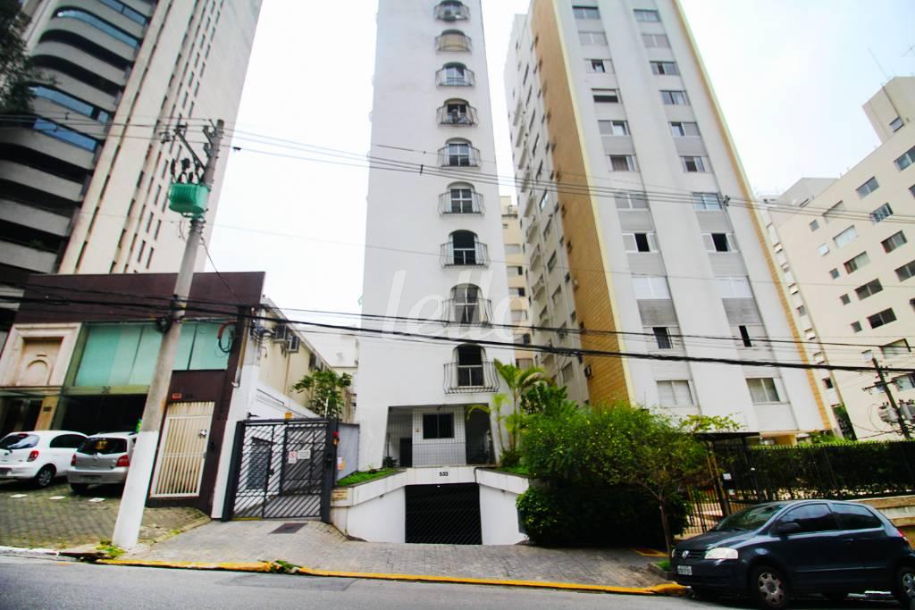 FACHADA de Apartamento para alugar, Padrão com 180 m², 3 quartos e 1 vaga em Paraíso - São Paulo