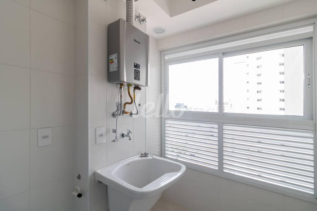 ÁREA DE SERVIÇO de Apartamento para alugar, Padrão com 65 m², 2 quartos e 1 vaga em Vila Gomes Cardim - São Paulo
