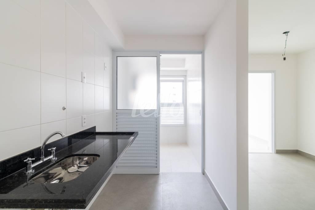 COZINHA de Apartamento para alugar, Padrão com 65 m², 2 quartos e 1 vaga em Vila Gomes Cardim - São Paulo