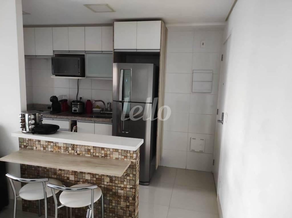 COZINHA - ARMÁRIOS de Apartamento à venda, Padrão com 45 m², 1 quarto e 1 vaga em Tatuapé - São Paulo