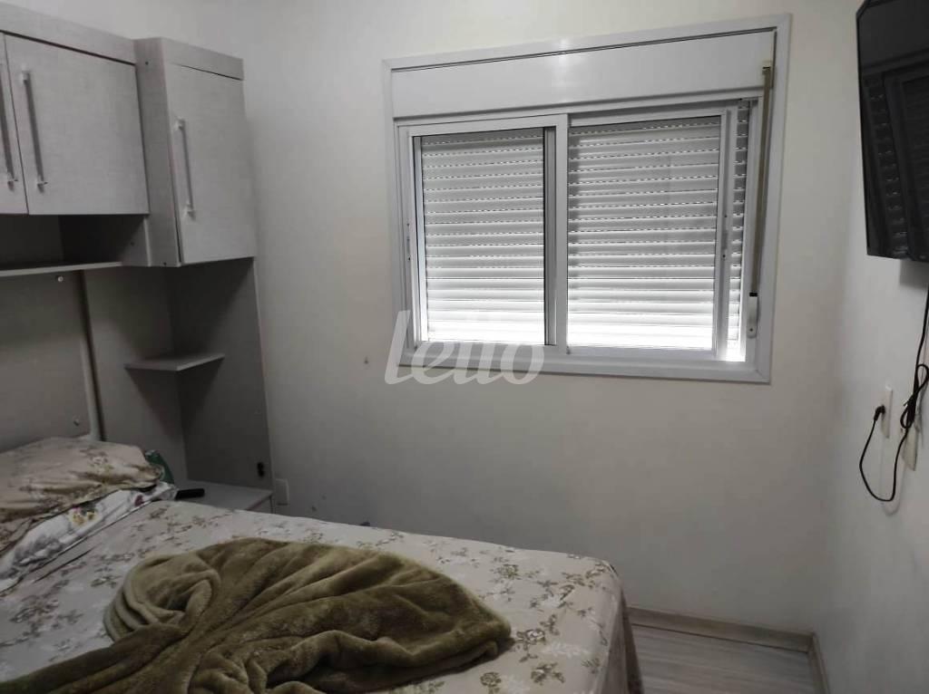 DORMITÓRIO de Apartamento à venda, Padrão com 45 m², 1 quarto e 1 vaga em Tatuapé - São Paulo