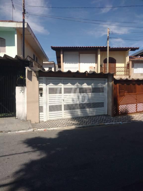 FACHADA de Casa à venda, sobrado com 99 m², 2 quartos e 2 vagas em Vila Nova Mazzei - São Paulo