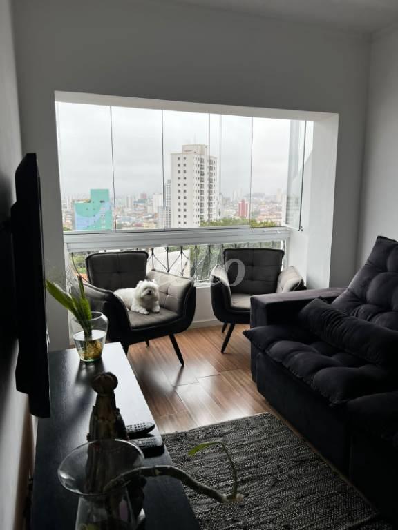 SALA de Apartamento à venda, Padrão com 63 m², 2 quartos e 1 vaga em Vila Matilde - São Paulo