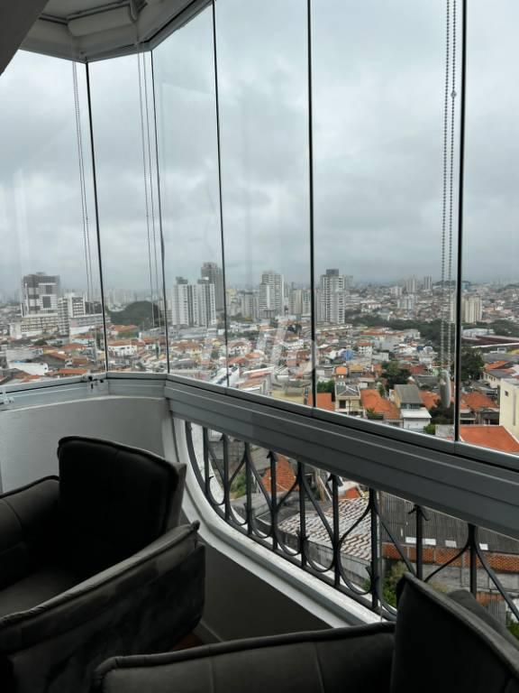 SACADA de Apartamento à venda, Padrão com 63 m², 2 quartos e 1 vaga em Vila Matilde - São Paulo