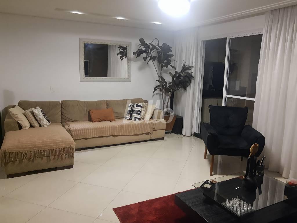 SALA ESTAR de Apartamento à venda, Padrão com 113 m², 3 quartos e 2 vagas em Água Rasa - São Paulo
