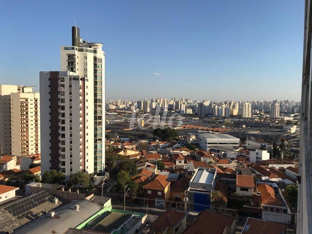 VISTA PANORÂMICA de Apartamento à venda, Padrão com 90 m², 2 quartos e 1 vaga em Mooca - São Paulo