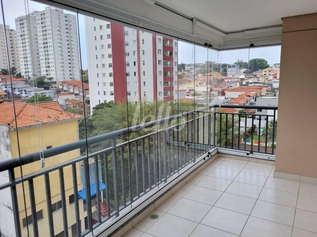 SACADA de Apartamento à venda, Padrão com 83 m², 2 quartos e 2 vagas em Vila Prudente - São Paulo