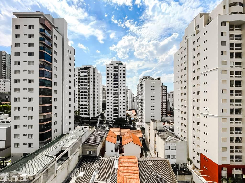 VISTA de Apartamento à venda, Padrão com 79 m², 3 quartos e 1 vaga em Perdizes - São Paulo