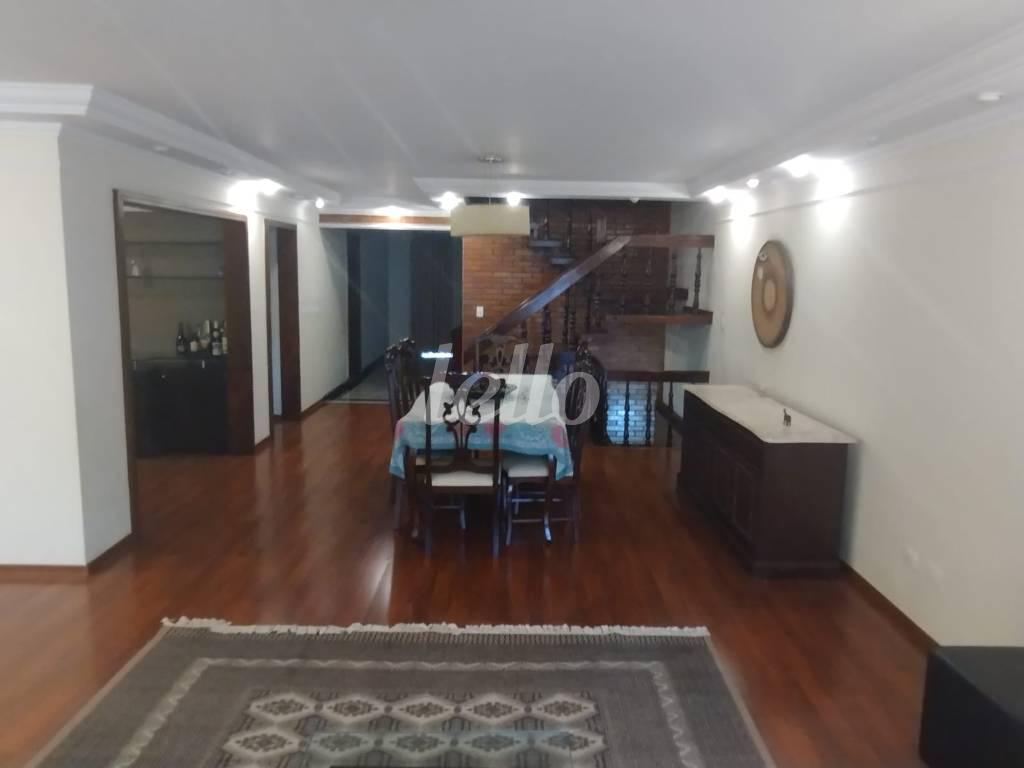 SALA DE JANTAR de Casa à venda, sobrado com 404 m², 4 quartos e 5 vagas em Alto da Moóca - São Paulo