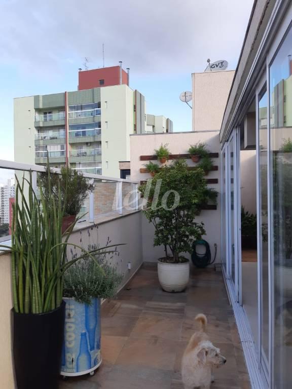 SACADA SUPERIOR de Apartamento à venda, Duplex com 164 m², 2 quartos e 2 vagas em Vila Lea - Santo André