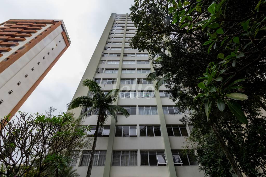 FACHADA de Apartamento para alugar, Padrão com 100 m², e 1 vaga em Jardim Das Acácias - São Paulo
