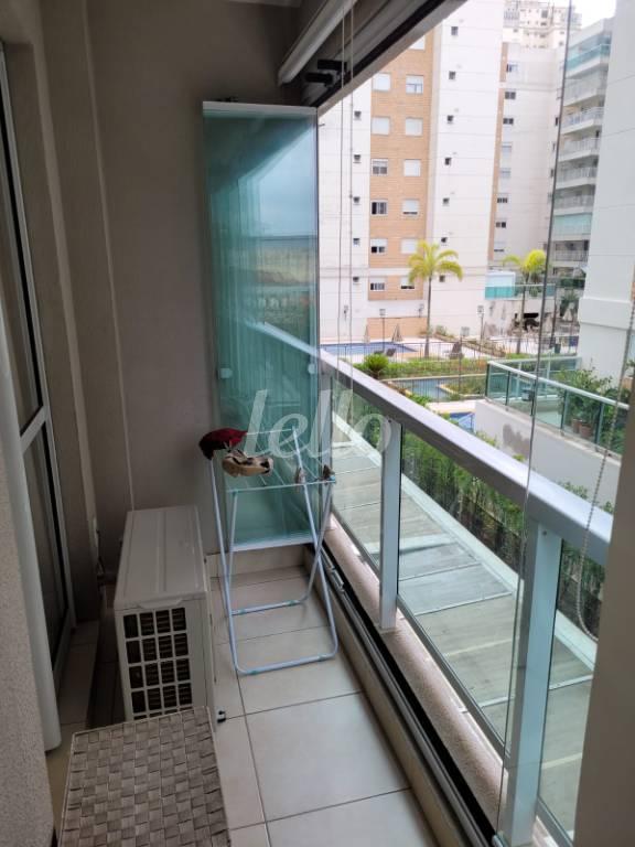 SACADA de Apartamento à venda, Flat com 50 m², 1 quarto e 1 vaga em Mooca - São Paulo