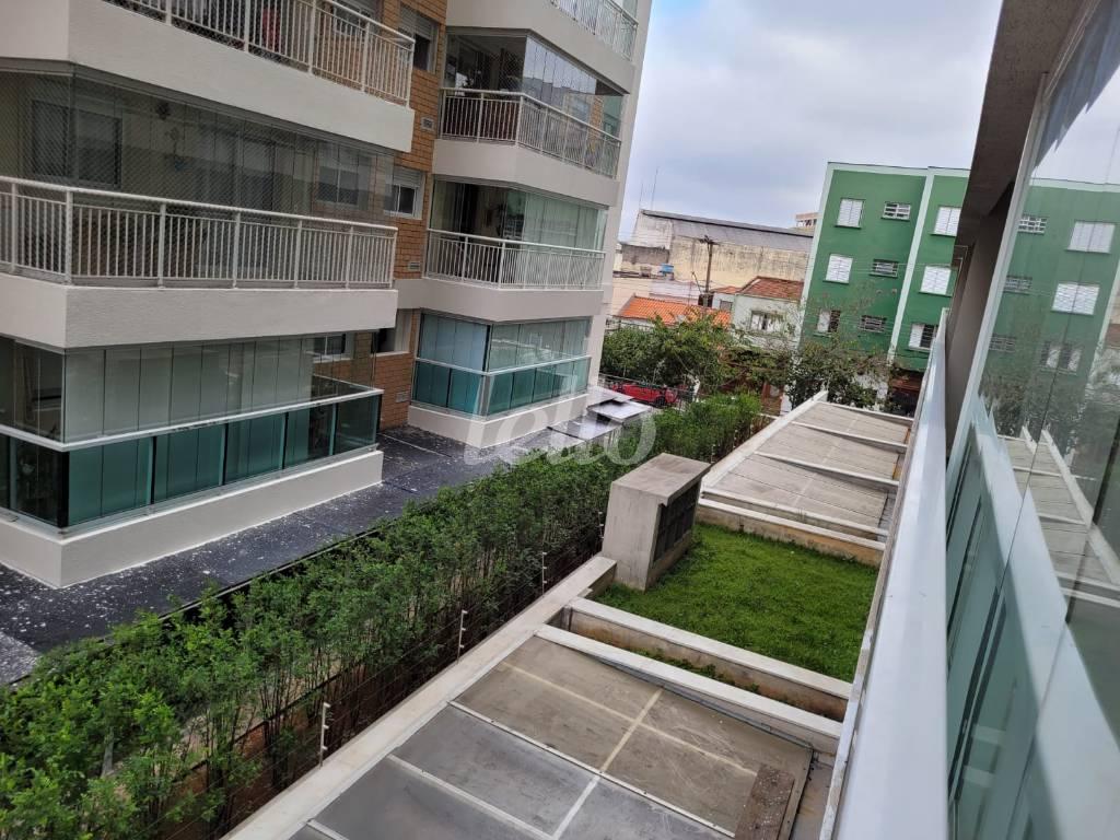 VISTA DA SACADA de Apartamento à venda, Flat com 50 m², 1 quarto e 1 vaga em Mooca - São Paulo