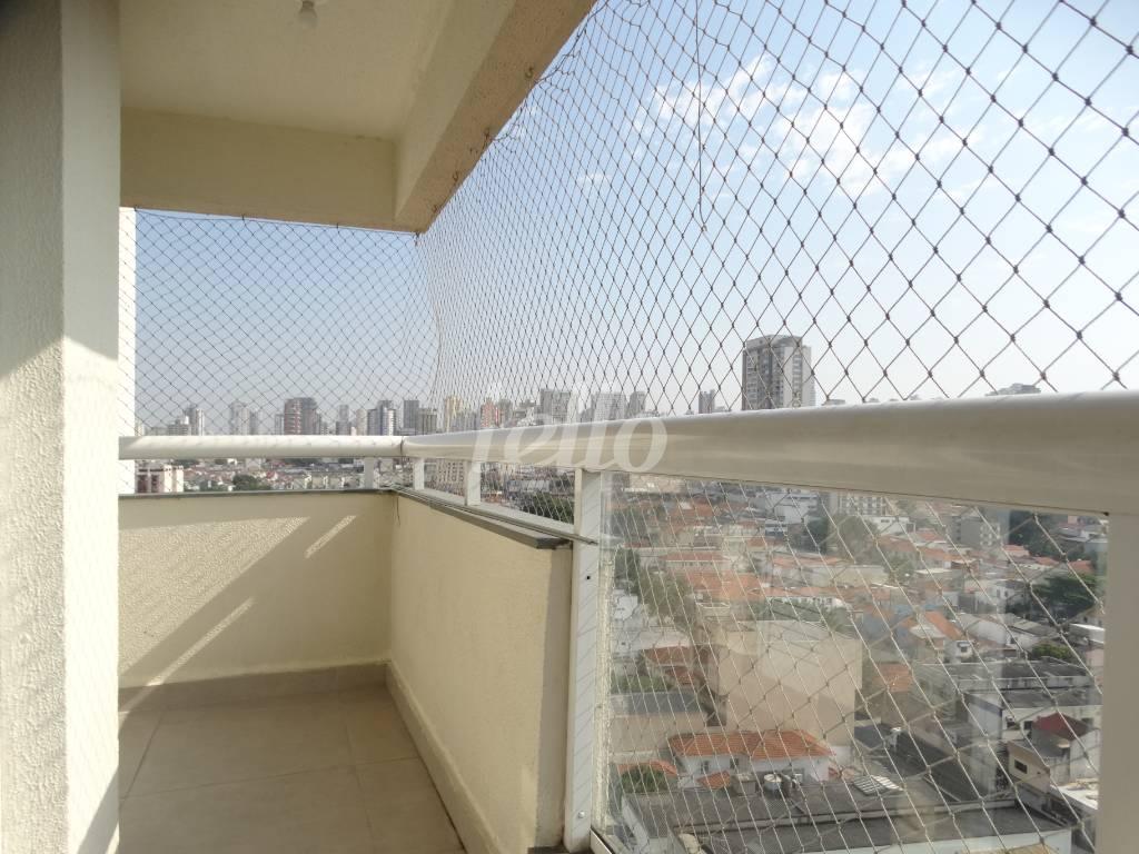 SACADA de Apartamento à venda, Padrão com 56 m², 2 quartos e 1 vaga em Tatuapé - São Paulo