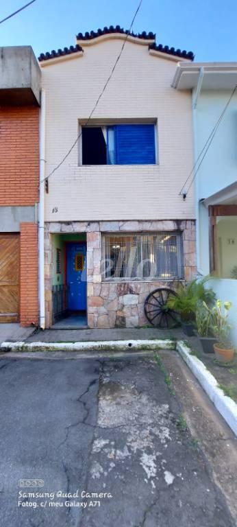 FACHADA de Casa à venda, de vila - sobrado com 108 m², 2 quartos e 1 vaga em Chácara Tatuapé - São Paulo