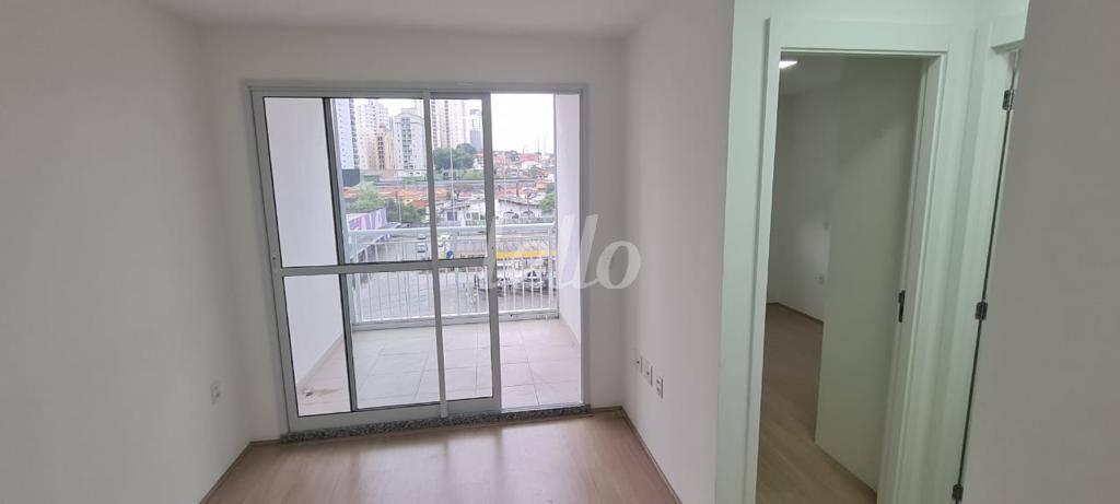 SALA de Apartamento à venda, Padrão com 45 m², 1 quarto e 1 vaga em Vila Dom Pedro I - São Paulo