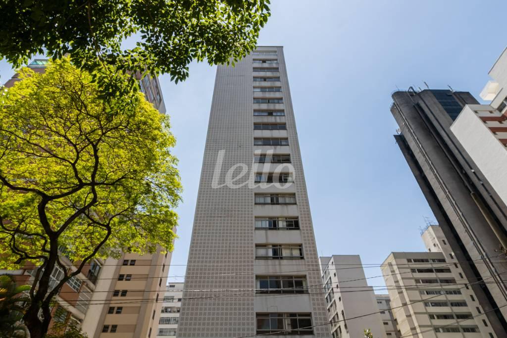 FACHADA de Apartamento para alugar, Padrão com 175 m², 2 quartos e 2 vagas em Consolação - São Paulo