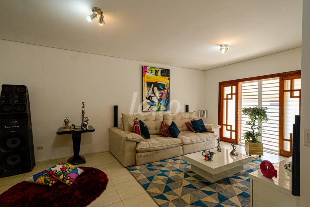 SALA DE ESTAR de Casa à venda, térrea com 120 m², 3 quartos e 2 vagas em Mooca - São Paulo